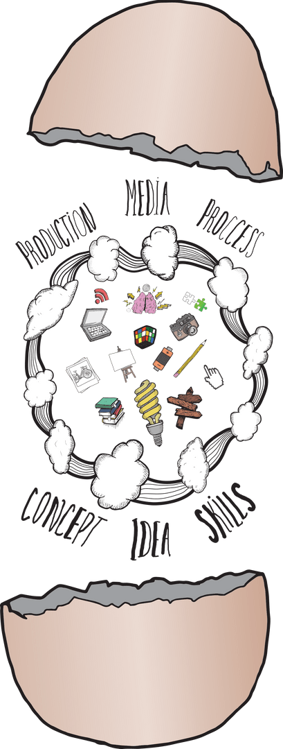 Innovative Network and Cloud Communication Concept