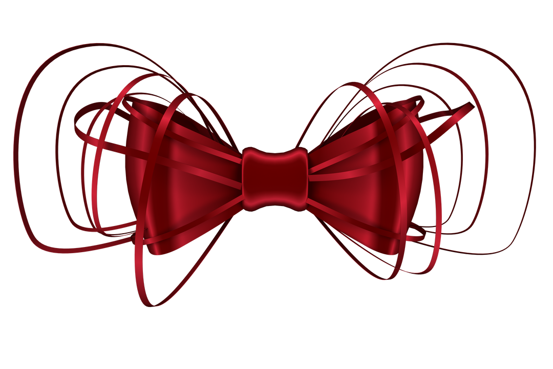 Elegant Red Bow Tie On Transparent Background Party And Celebration Concept Isolated - Download Free Stock Images Pikwizard.com