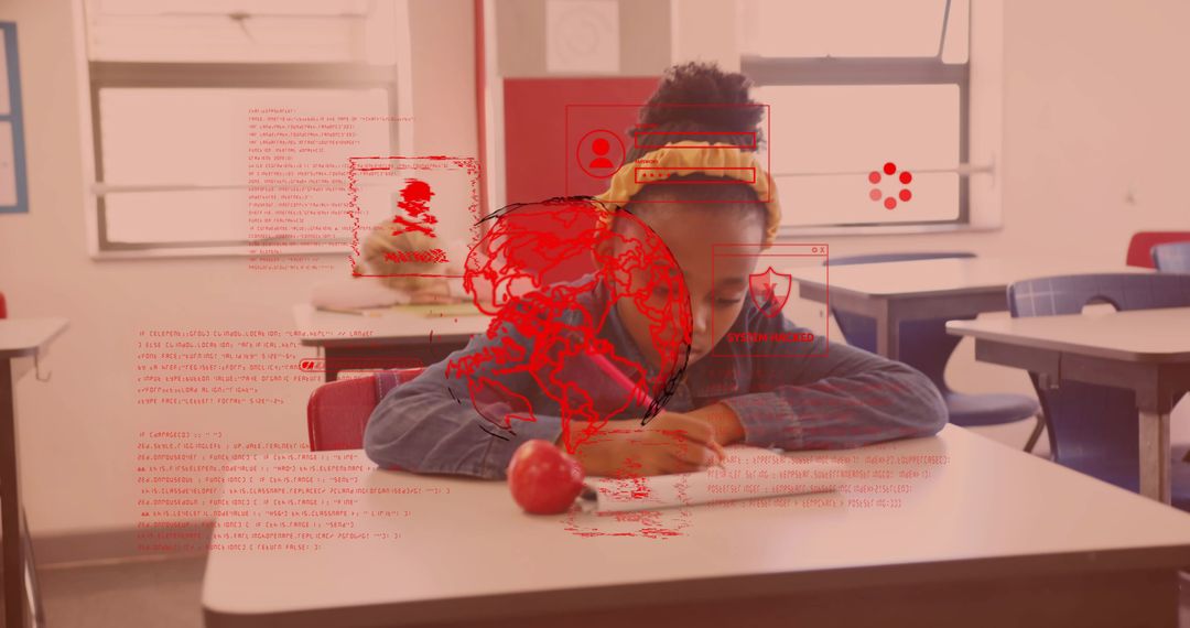 Innovative Education: Student Engaging with Digital Learning in Classroom