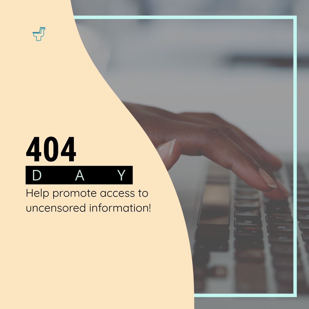 Promoting Internet Freedom Concept on 404 Day