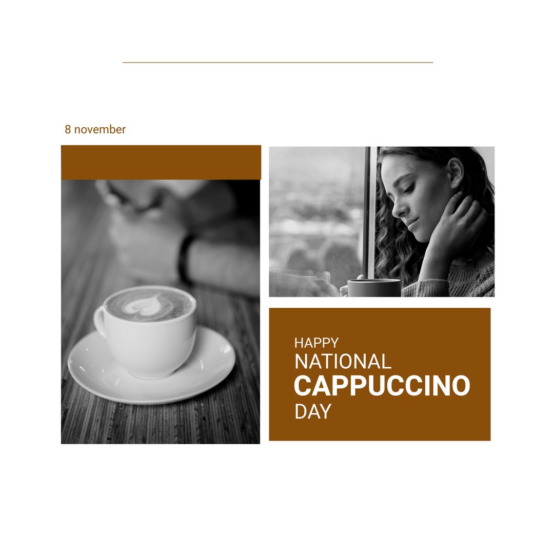 National Cappuccino Day Celebration with Relaxing Moment