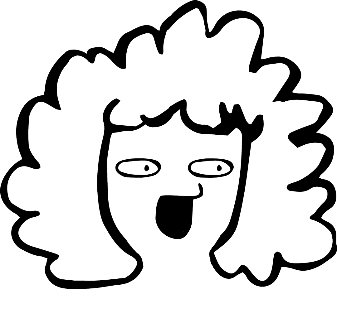 Transparent Beauty: Computer-Generated Woman Face