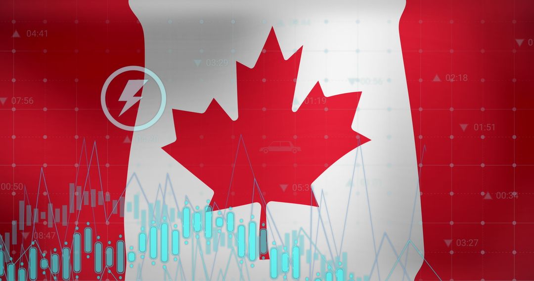 Data Processing Trends over Canadian Flag
