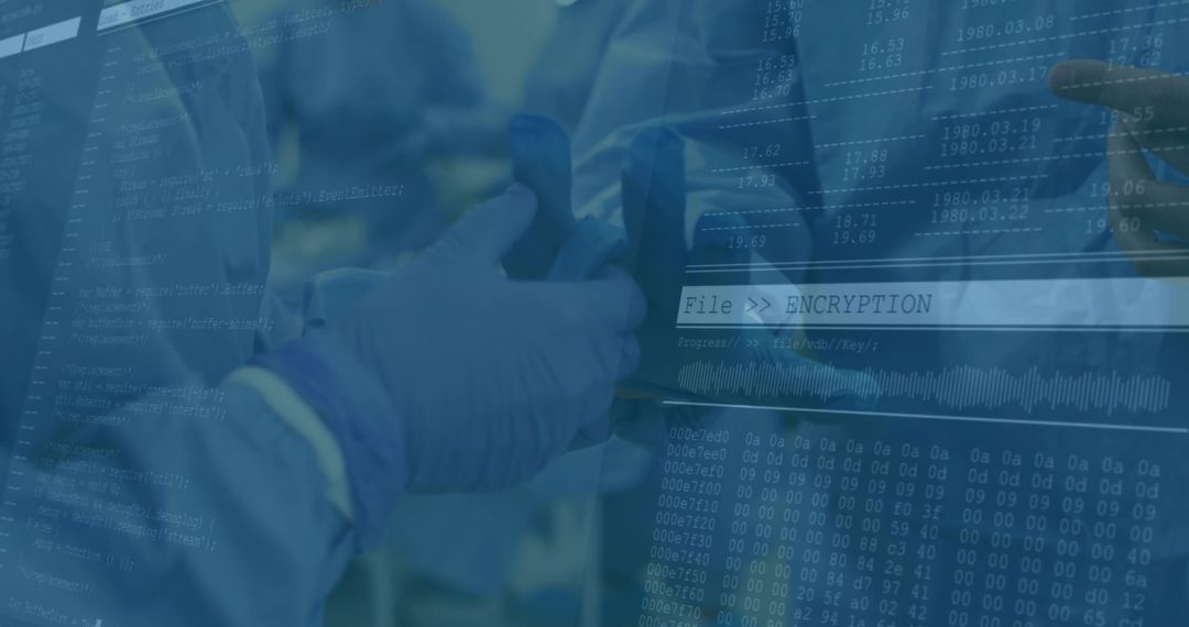 Encypted Data Reviewed by Researchers in Lab Environment