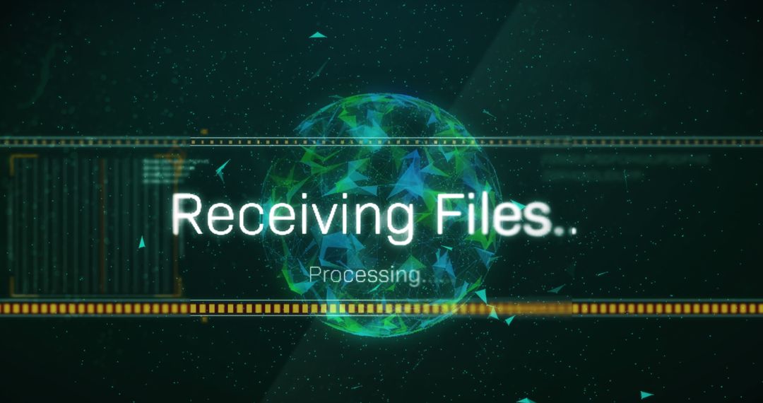 data processing over digital globe interface - Free Images, Stock Photos and Pictures on Pikwizard.com