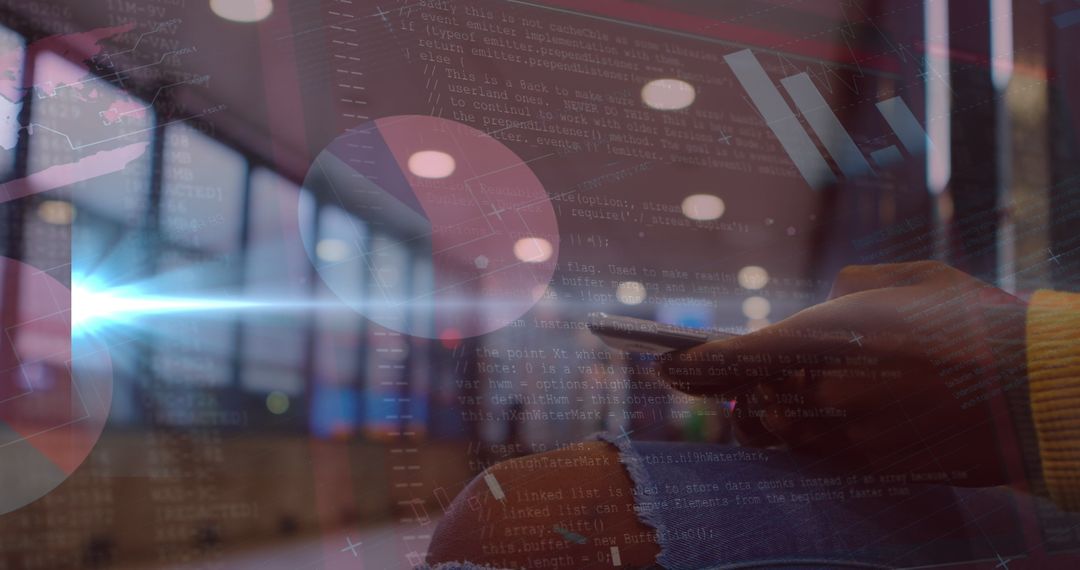 Financial Data Processing with Smartphone Usage Interface