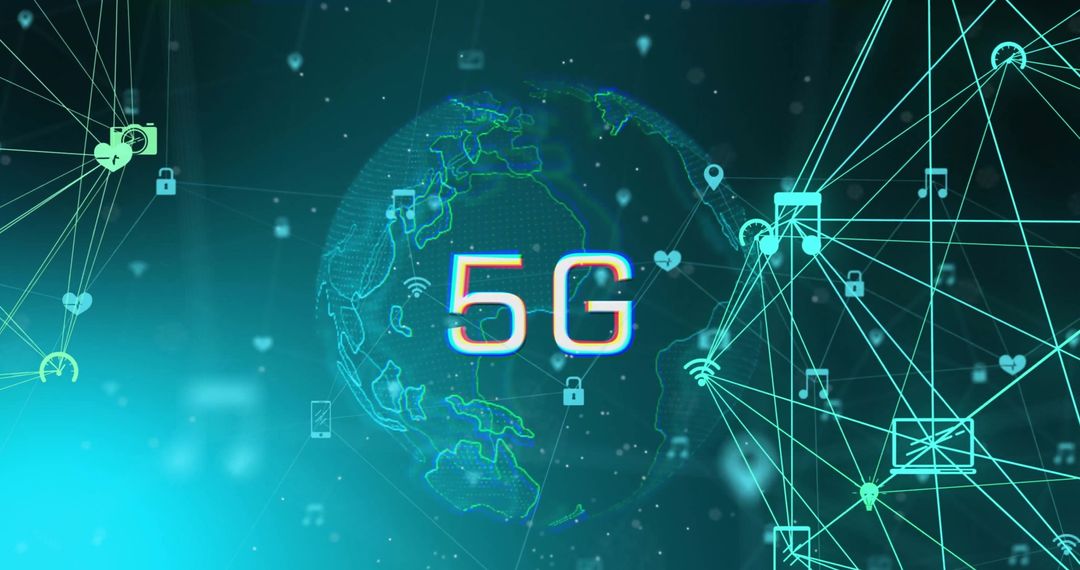 Digital Networking Conceptualizing Global 5G Technology Connections