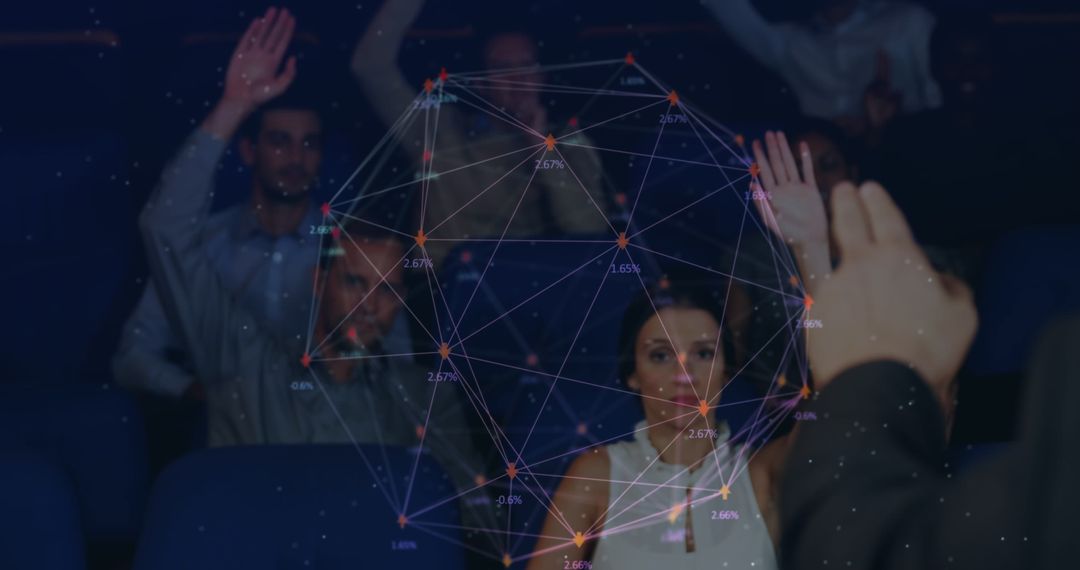 Digital Connectivity in Modern Business Meeting