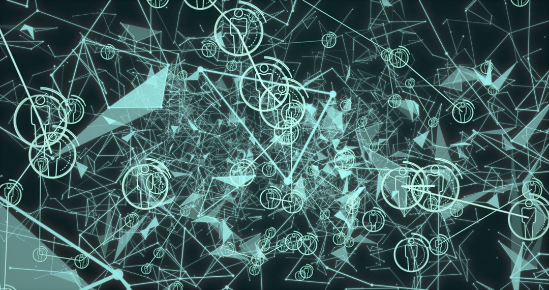 Digital Connections Network with Global Interface Design Concept