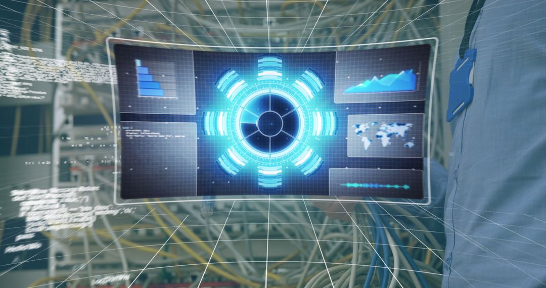 Cybersecurity Expert Managing Efficient Data Processes