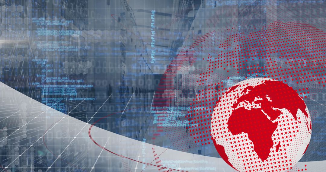 Global Networking: Data Processing in Modern Server Room