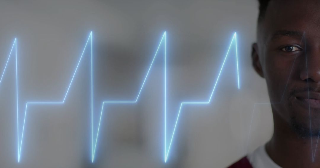 Innovative Healthcare Data Processing Concept with Professional Doctor