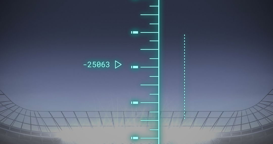 Digital Data Visualization in Modern Sports Stadium