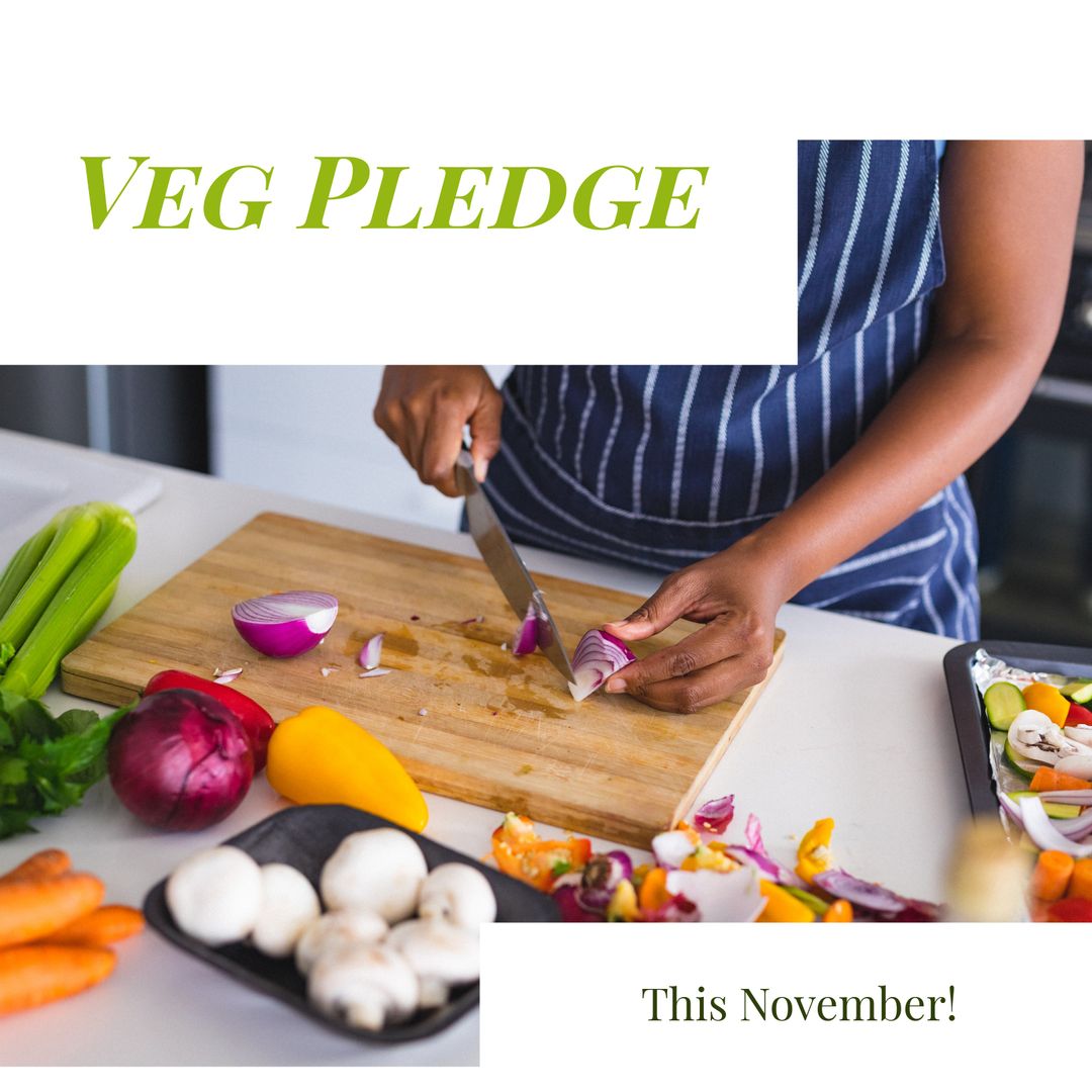 Fresh Vegetable Preparation for Healthy Eating Challenge