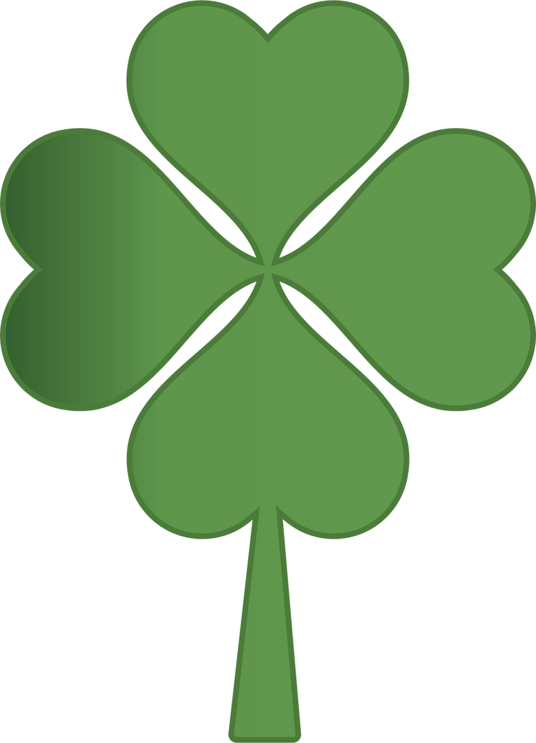 Transparent Green Clover with Isolated Leaves for St. Patrick's Day and Luck - Download Free Stock Images Pikwizard.com