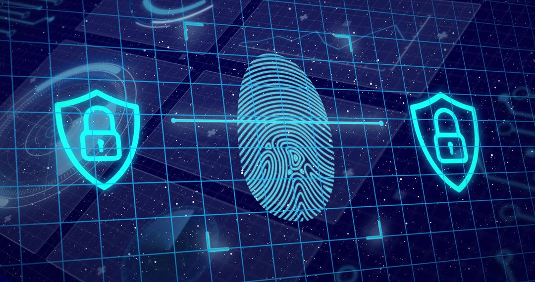 Fingerprint Scan on Digital Grid for Cybersecurity