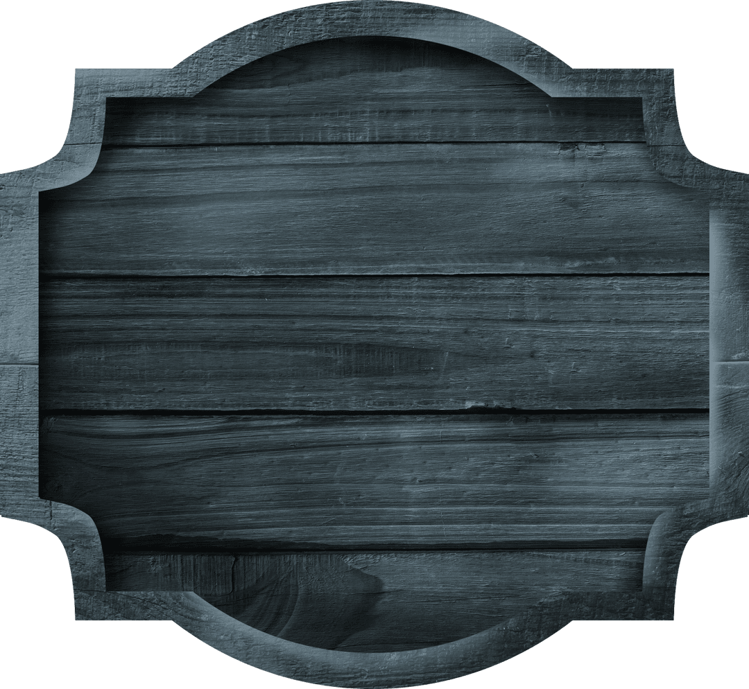 Close-up Transparent Grey Wooden Frame Background
