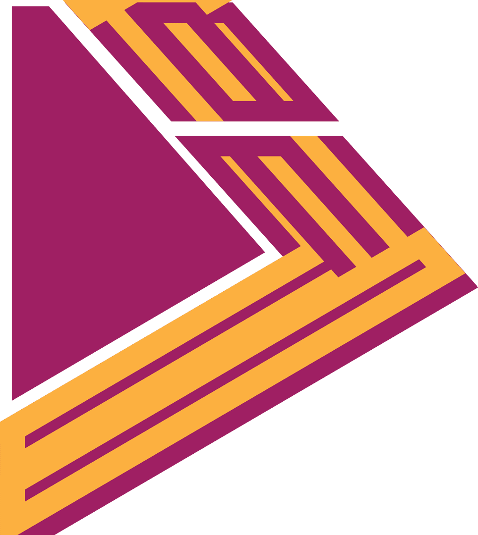 Colorful Geometric Abstract on Transparent Background