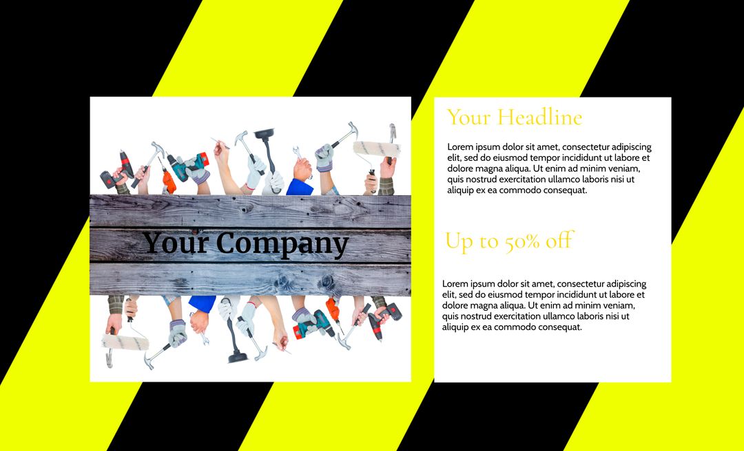 Dynamic Collage for Business Services Promotion