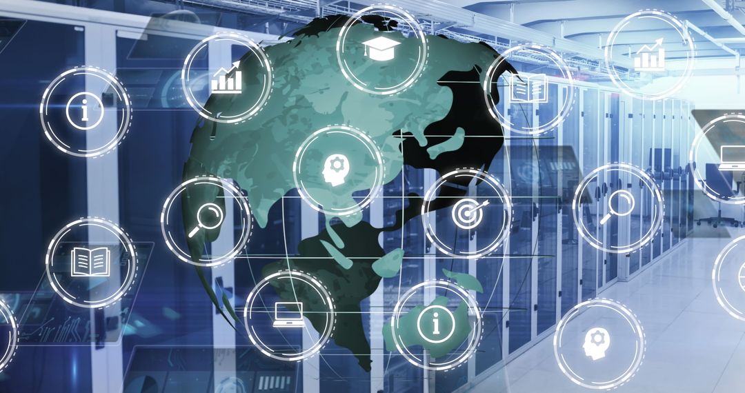 Global Digital Network Connecting Data Center Innovations