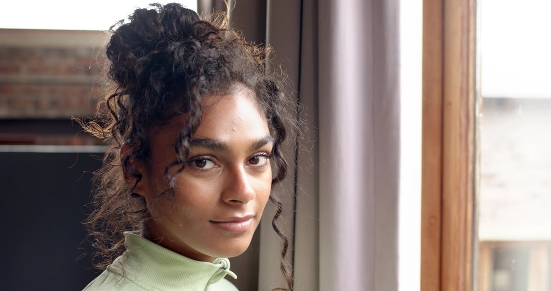 Elegance and Tranquility in Natural Light Near Window