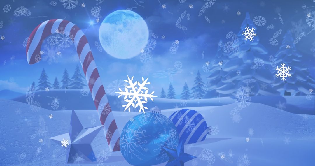 Magical Winter Wonderland with Festive Holiday Decor