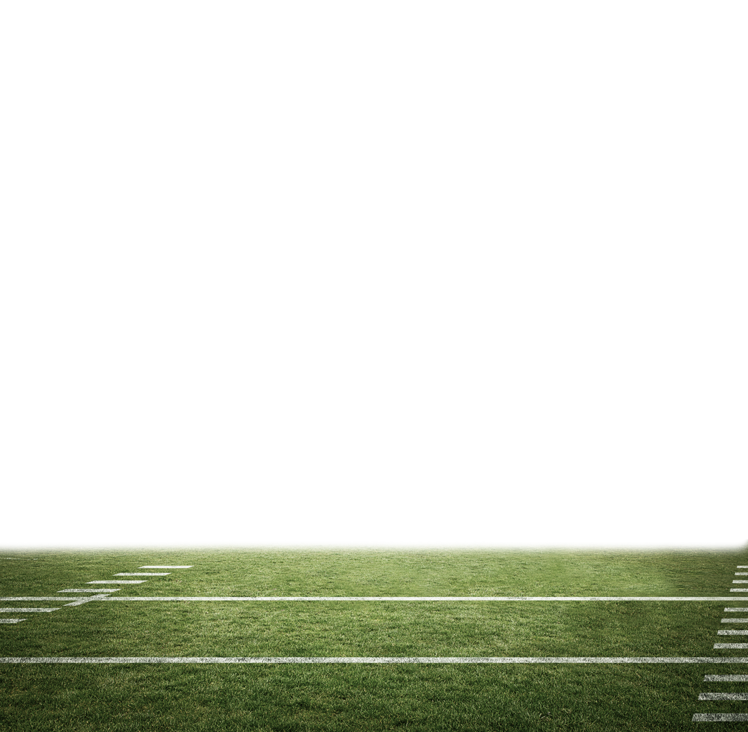 Transparent Illustration of American Football Field with Yard Lines - Download Free Stock Images Pikwizard.com