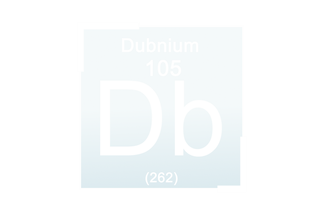 Transparent PNG Illustration of Dubnium Chemical Element on Isolated Background - Download Free Stock Images Pikwizard.com