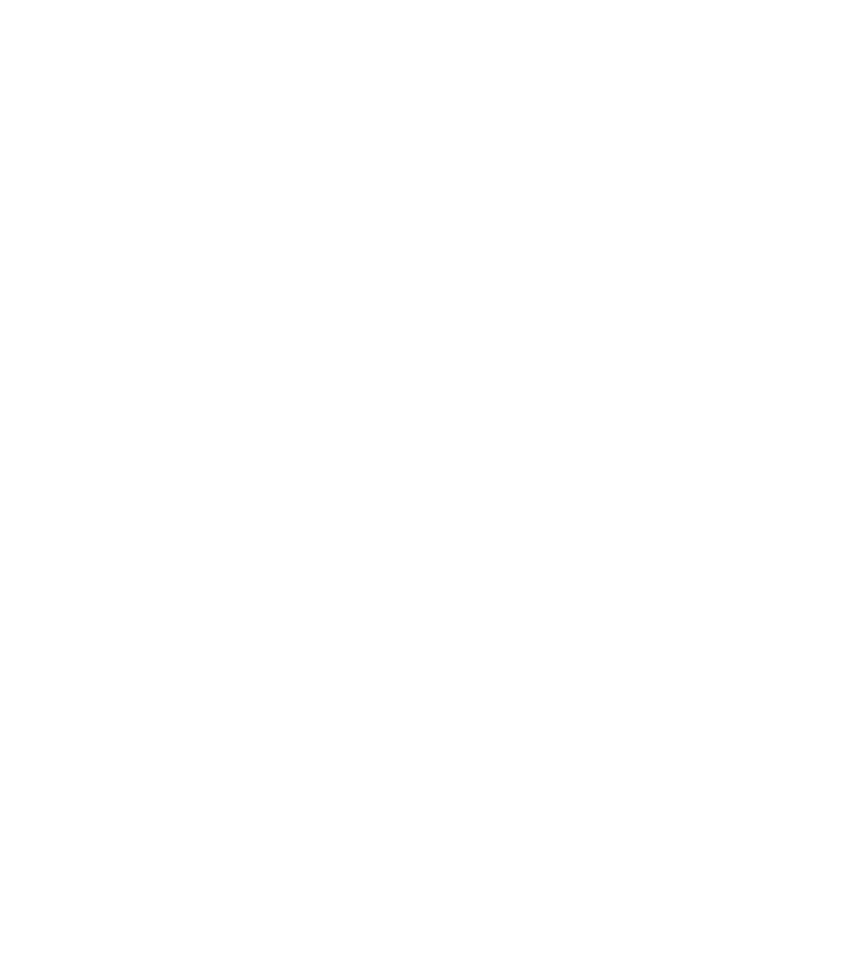 Minimalist Five-Petaled Flower Outline on Transparent Background