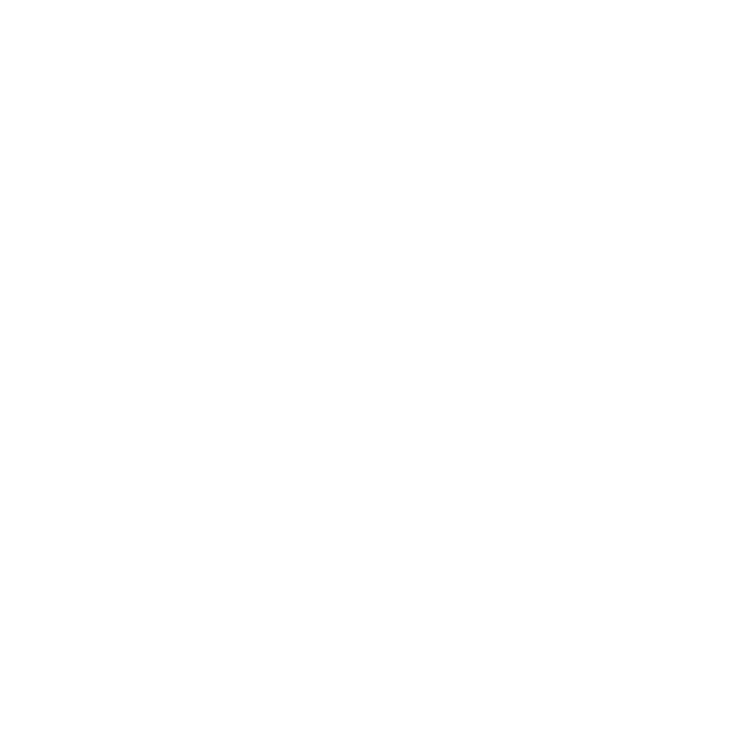 Simple Outline Fish Symbol on Transparent Background