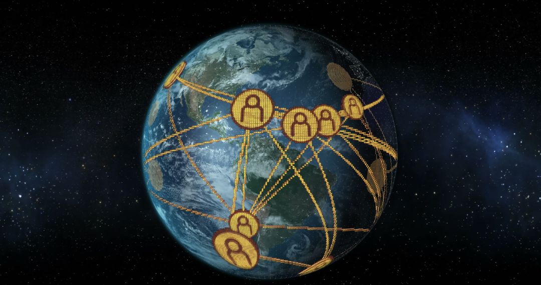 Global Social Media Network Connections