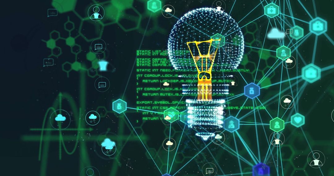 Digital Lightbulb with Data and Technology Interfaces
