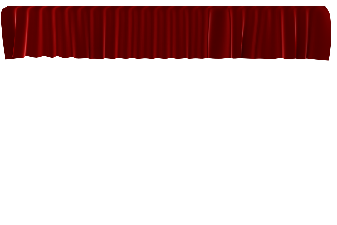 Red Curtain on Transparent Background with Isolated Image for Art and Entertainment - Download Free Stock Images Pikwizard.com