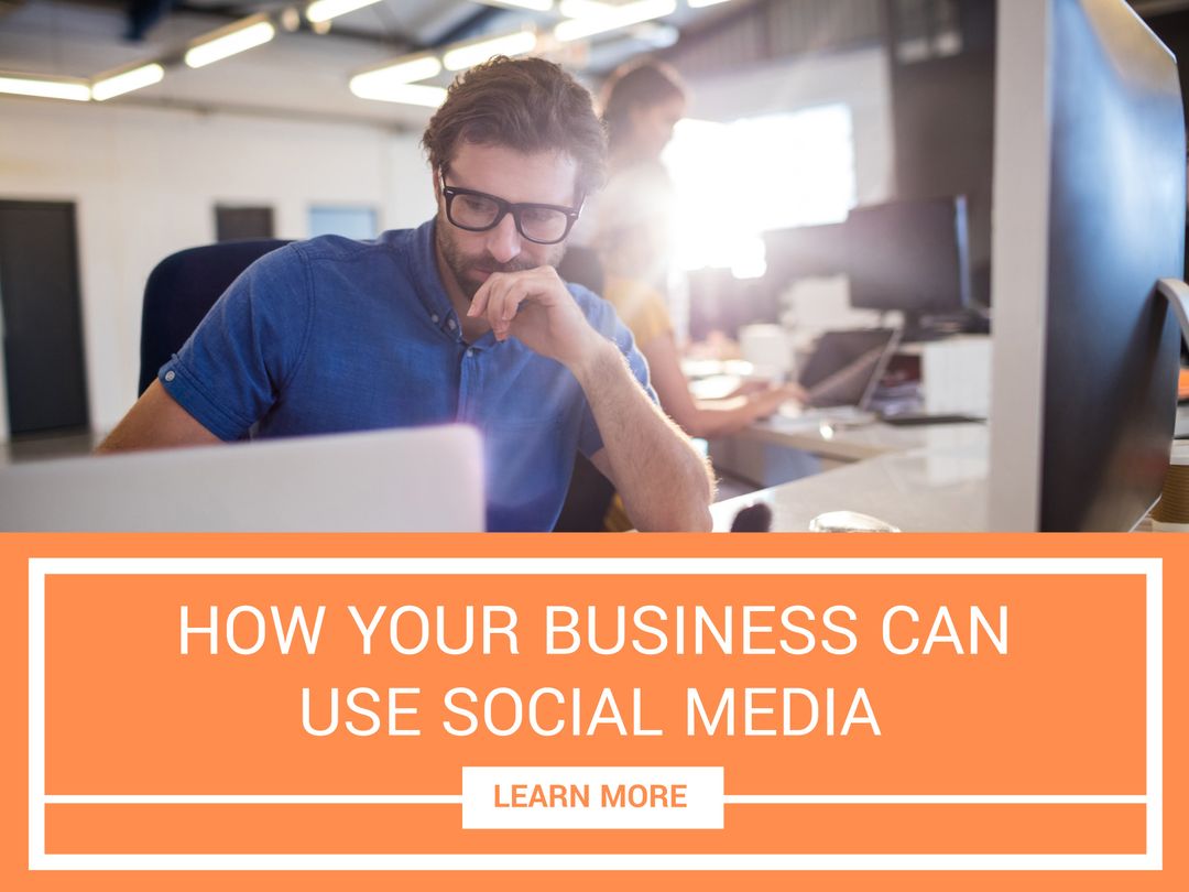 Professional Focus on Social Media Strategy for Business Growth
