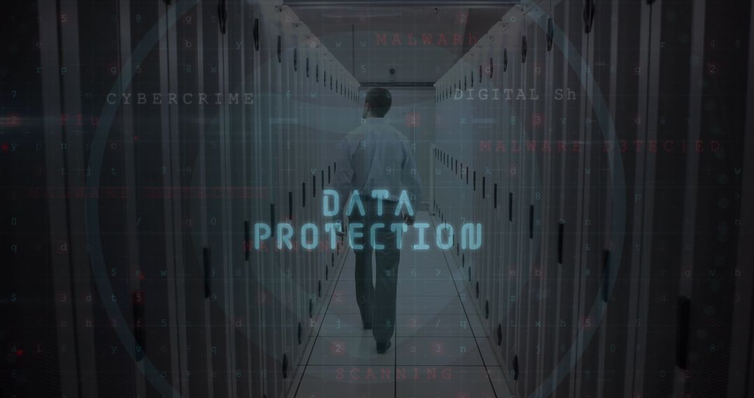 Data Protection and Cybersecurity in Modern Server Room