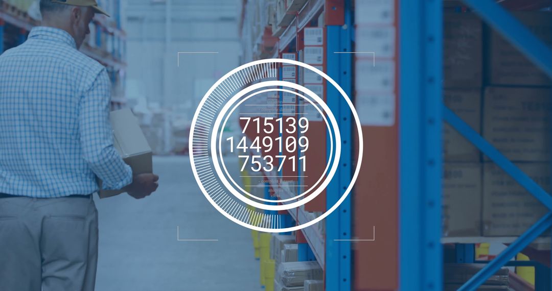 Augmented Reality Data Overlay in Warehouse