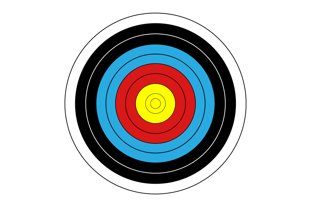 Digital Shooting Target Illustration with Transparent Background for Sport and Competition - Download Free Stock Images Pikwizard.com