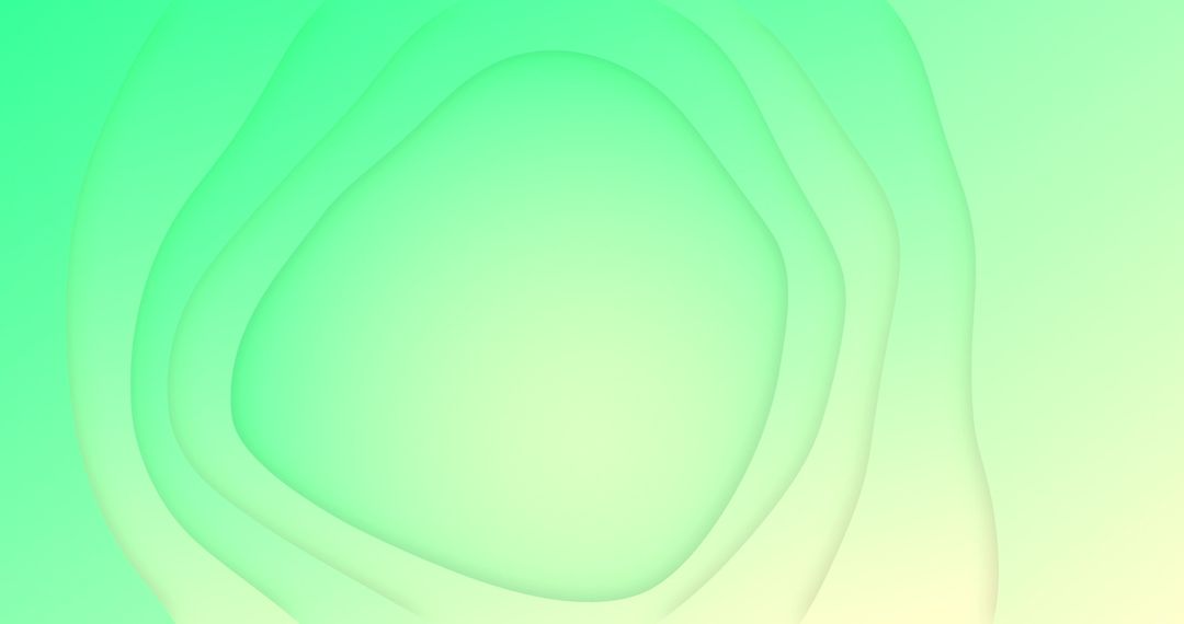 Vibrant Green Gradient with Wavy Lines for Digital Design