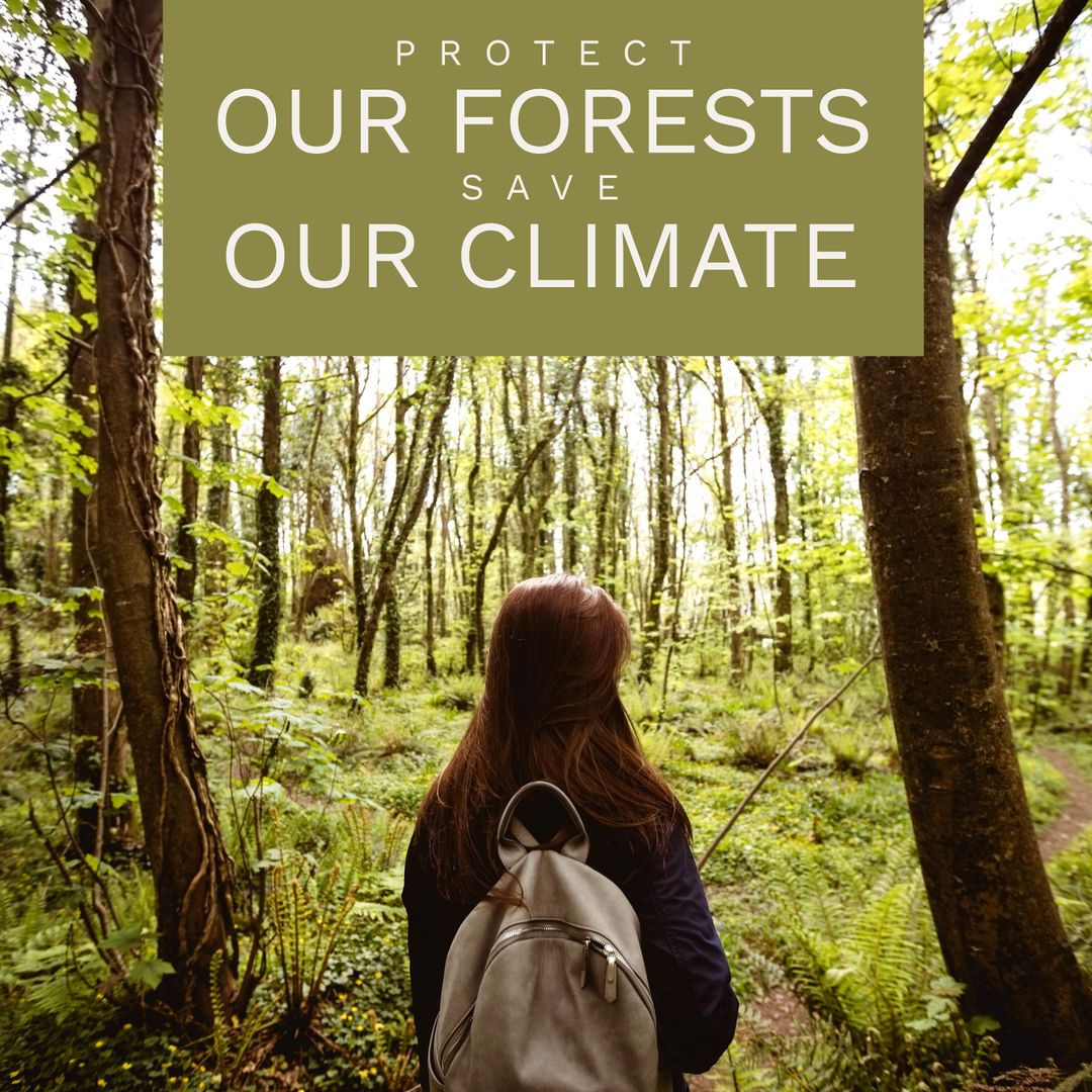 Protecting Forests for Climate Conservation Awareness - Download Free Stock Templates Pikwizard.com