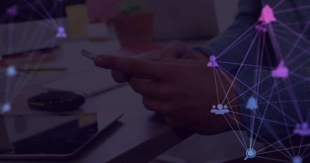 Digital Networking and Connectivity Through Smartphone