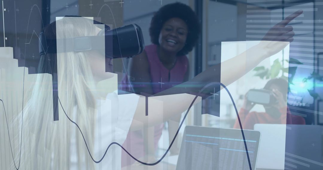 Digital Collaboration with Virtual Reality Data Visualization