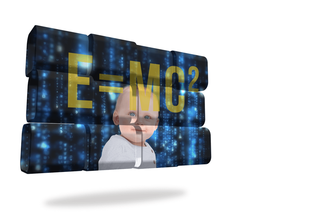 Transparent Digital Projection: Baby Genius and Big Data Interface