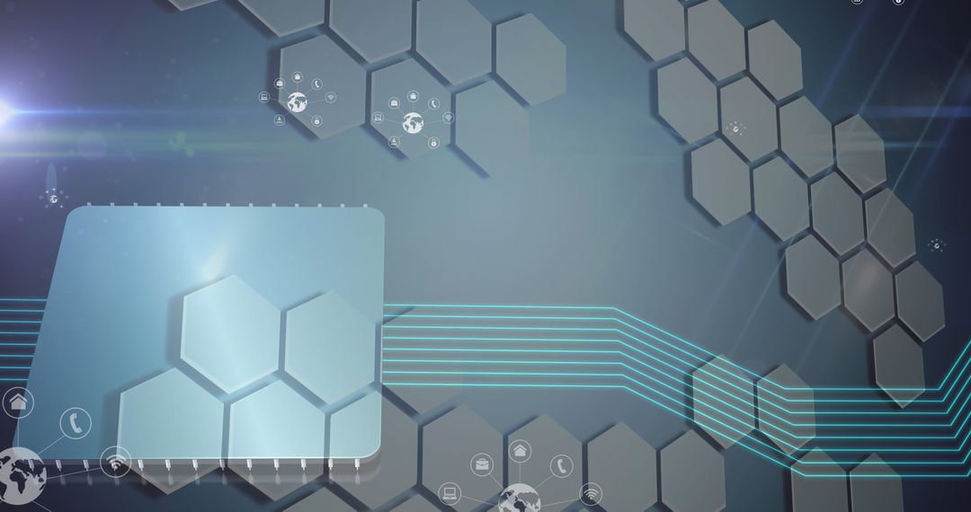 Abstract Global Technology Network Interface