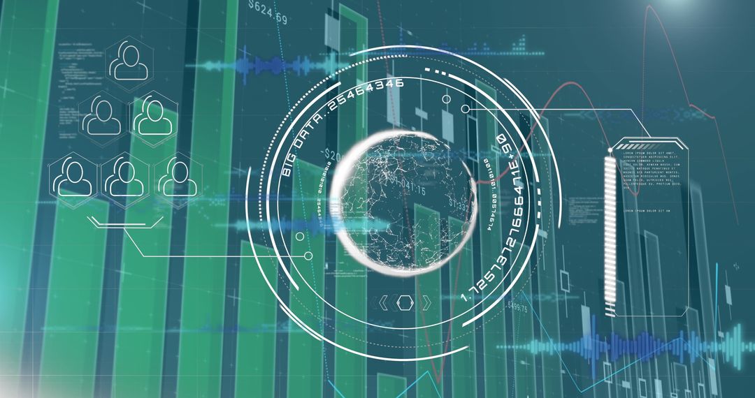 Digital Data Network with Global Interfaces