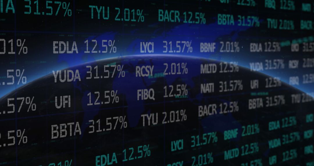 Global Financial Data Amidst Digital Network Interface