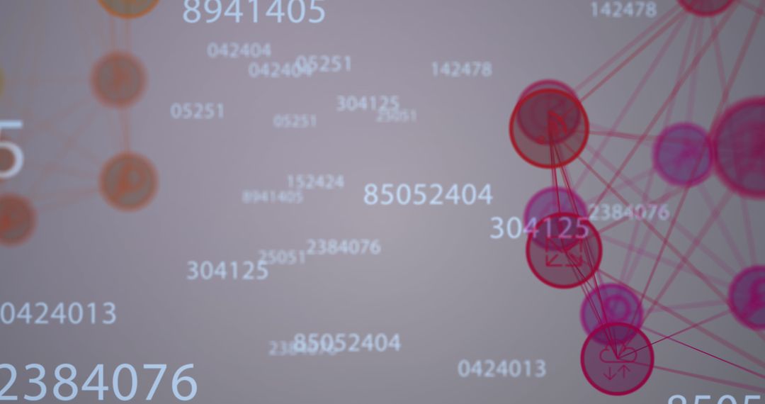abstract digital interface with data codes and network connections - Free Images, Stock Photos and Pictures on Pikwizard.com