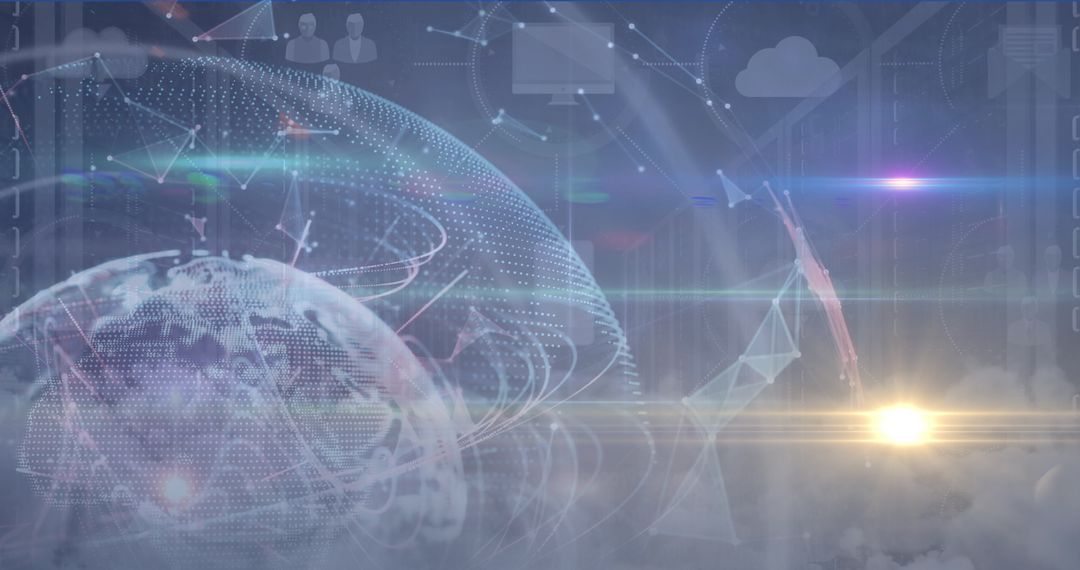 Digital plexus networks integrating global communication