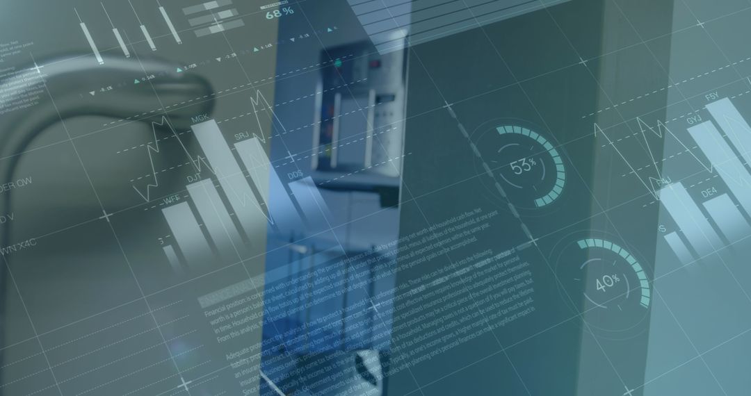 Advanced Data Visualization Overlay on Industrial Panels