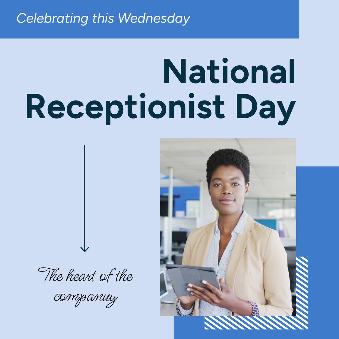 Celebrating National Receptionist Day with Technology and Recognition - Download Free Stock Images Pikwizard.com
