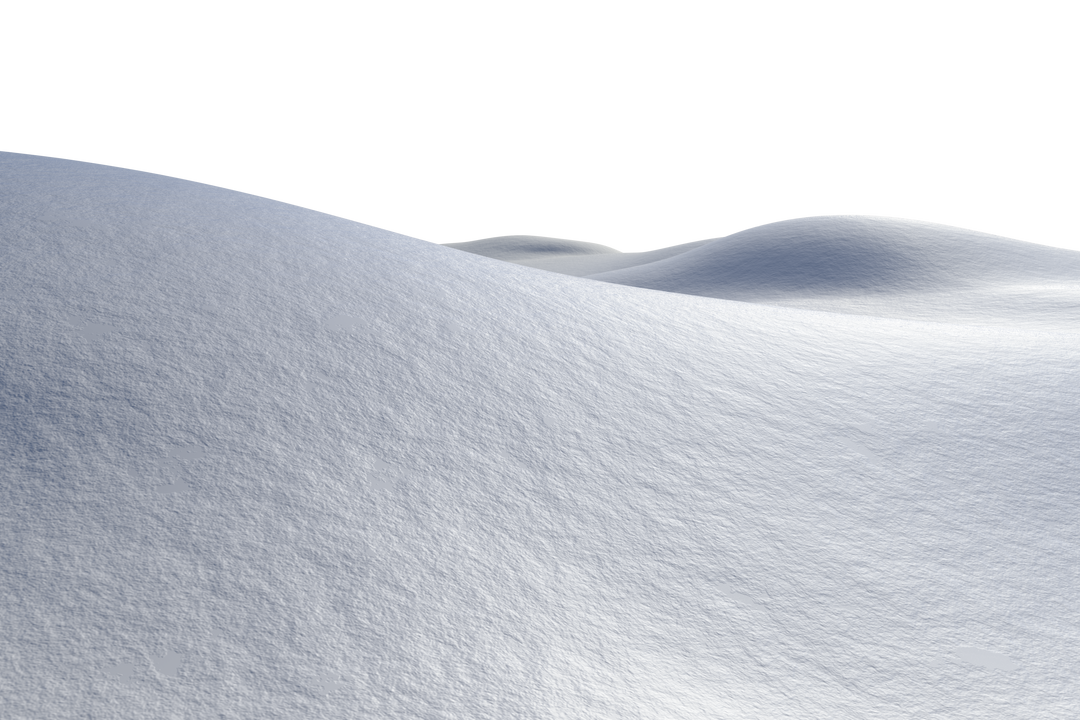 Expansive Snowy Hills on Transparent Background Digital Illustration - Download Free Stock Images Pikwizard.com